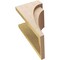 Ekena Millwork 11"W x 11"D x 22"H Wide Rivera Rough Cedar Woodgrain TimberThane Corbel, Primed Tan CORUR11X11X22RIVRCPR - alternate 5